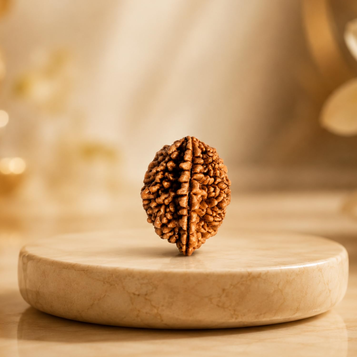 Natural 2 Mukhi Rudraksha image 3
